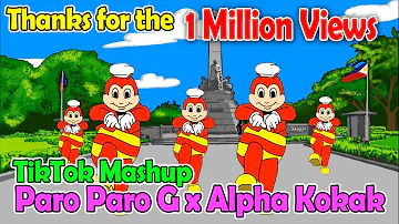 Paro Paro G Jollibee Dance Animation | DJ John Paul Remix Viral Budots TikTok Dance | Rizal Park