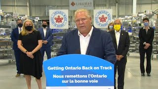 Ontario to make announcement about gatherings in regional COVID-19 hot spots: Ford
