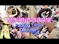 Packing for moving  declutter  pack with me  packing tips