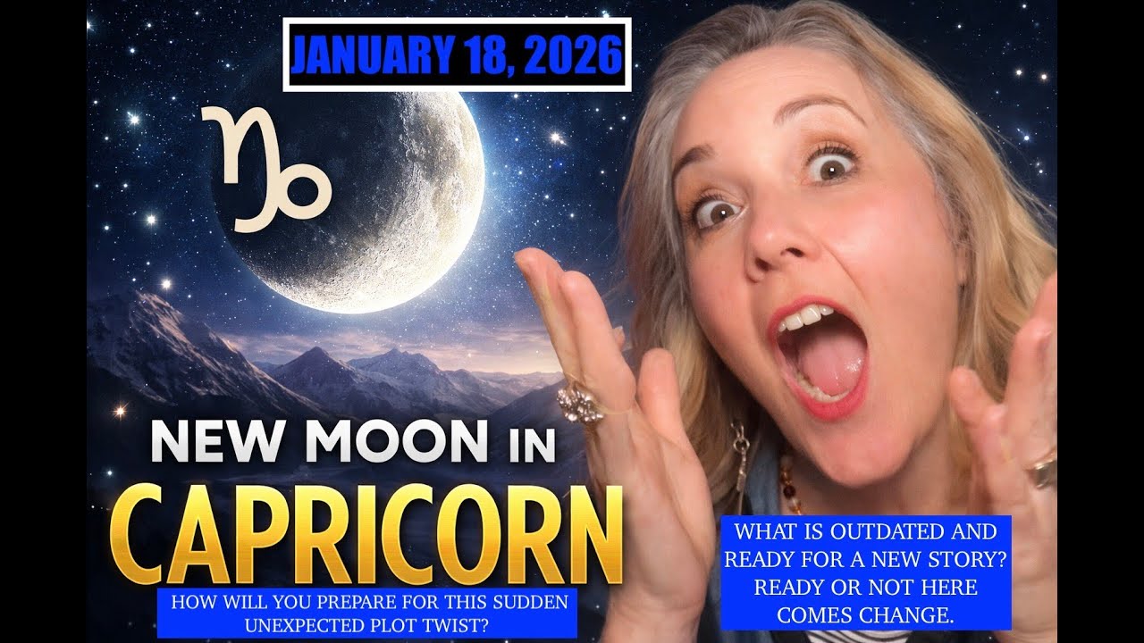 New Moon Capricorn January 18, 2026 SUDDEN TIMELINE SHIFT. THE PLOT TWIST. THE NEW STORY
