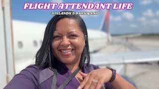 LIFE OF A FLIGHT ATTENDANT EP. 64 | 3 TURNS & A BIG “NO” FOR ME!