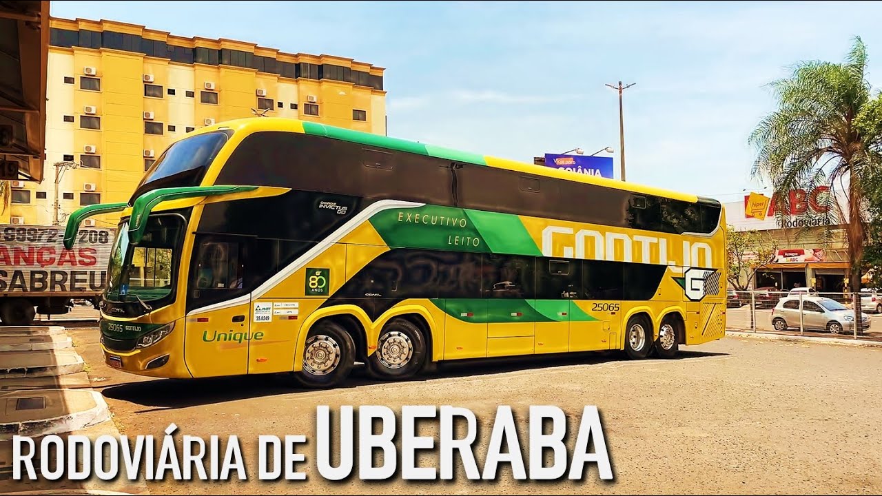 MOVIMENTAÇÃO DE ÔNIBUS NA RODOVIÁRIA DE UBERABA DE 11:25 ÀS 13:30