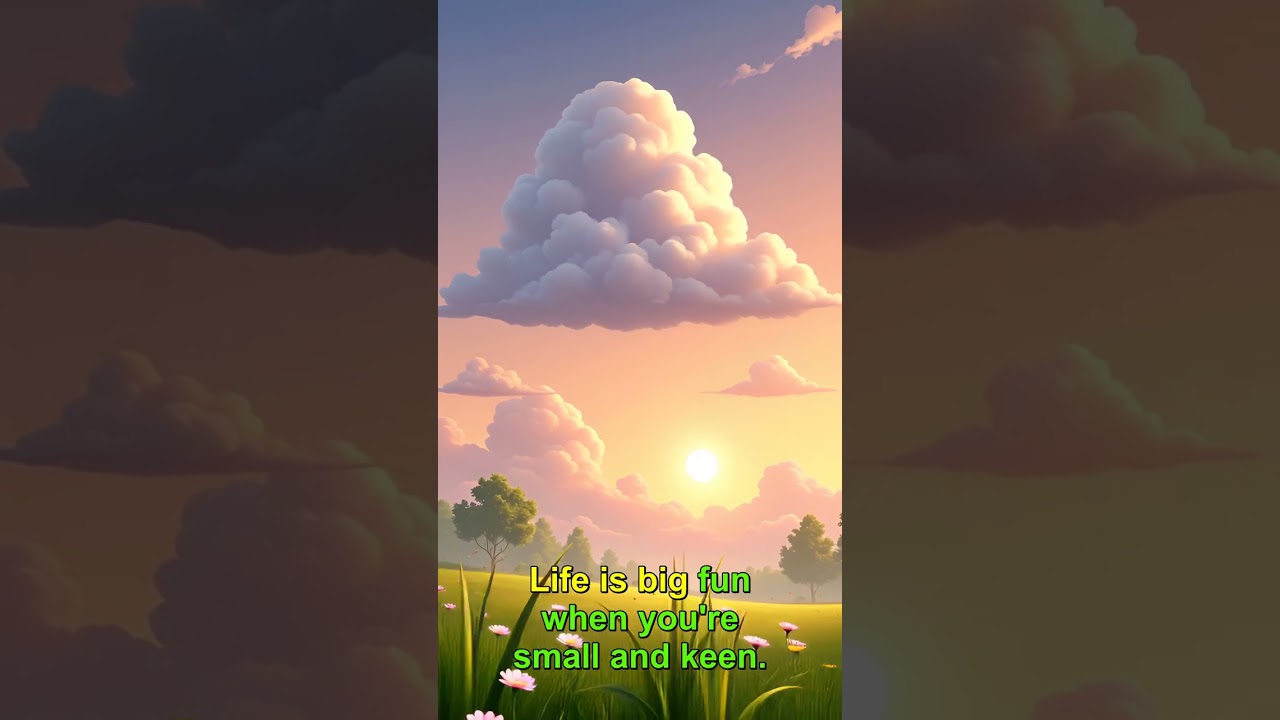 Whimsical Cloud Journey: A Miniature World's Serene Escape ☁️✨