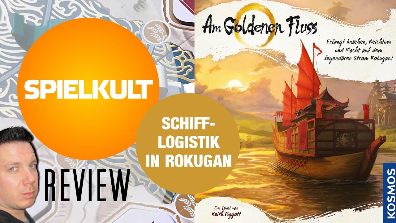 Am Goldenen Fluss // Brettspiel // Regeln & Meinung