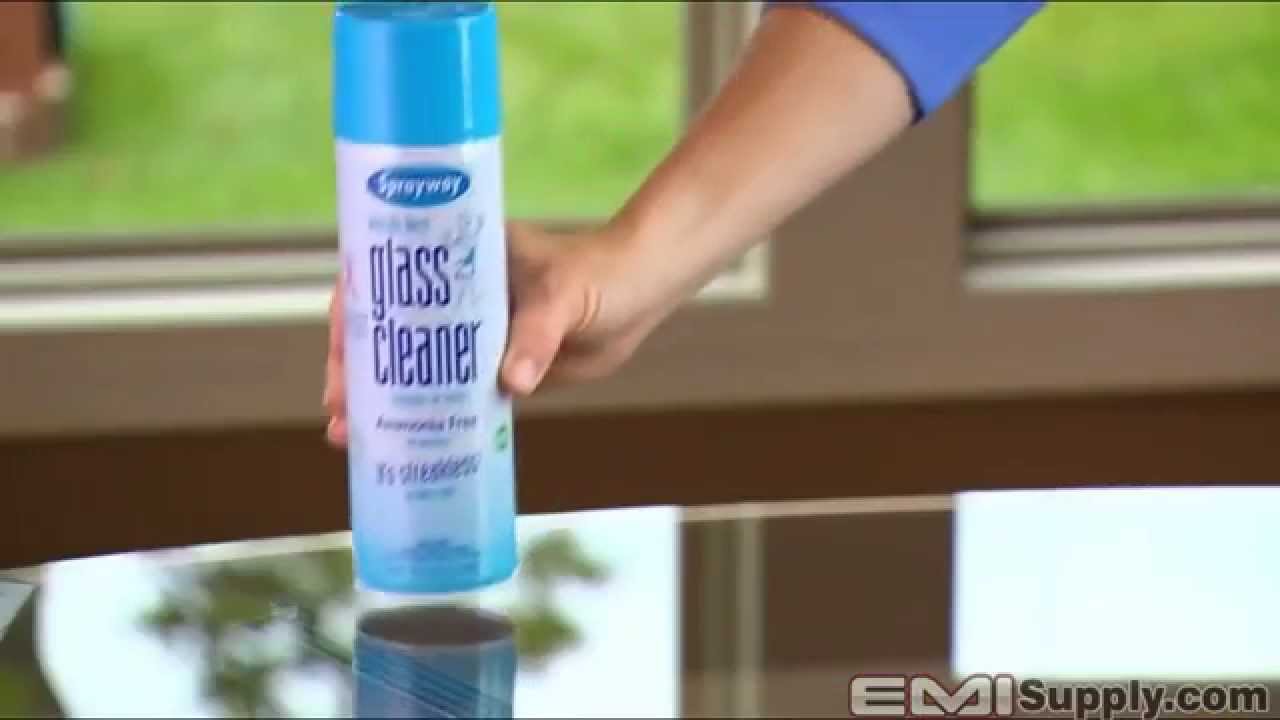 Sprayway 050 Glass Cleaner YouTube