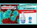 COMO HACER DESINFECTANTE de manos formula oficial contra  coronavirus* prepararlo paso a paso.