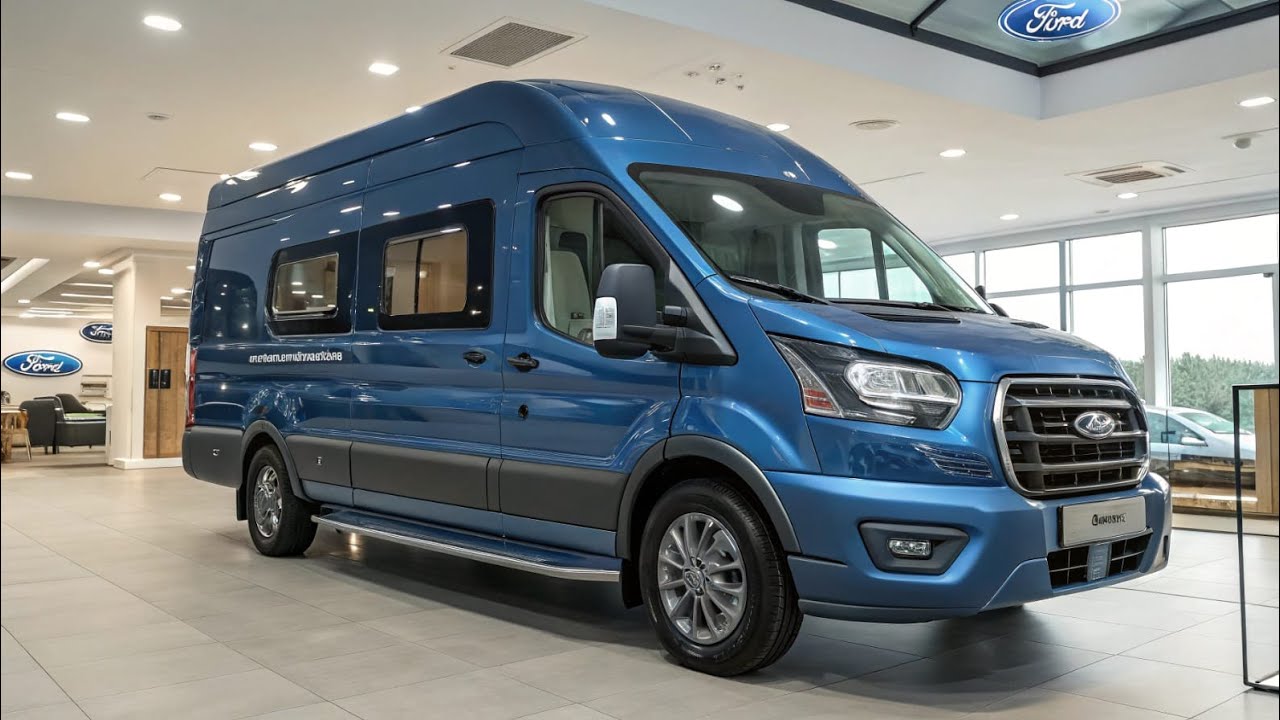 Автодом Ford Camper Van 2026 – умный, мощный и готовый к приключениям спутник в путешествиях.