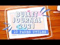 10 ides de pages pour ton bullet journal  plan with me 2021
