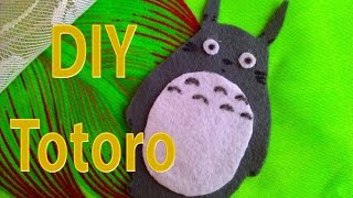 Diy из фетра.DIY Totoro.DIY Studio Ghibli.Тоторо из фетра.