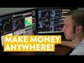 [LIVE] Day Trading | Make Money Anywhere! (side hustle idea)