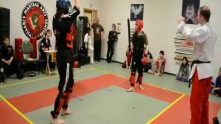 Vilari's Martial Arts Aurora-  Black Belt Weapons Sparring Final Match
