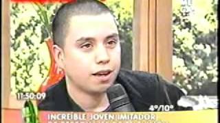 leandro gonzalez imitando en mucho gusto