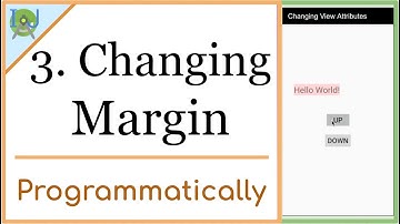 3. Programmatically Change Margin of Views