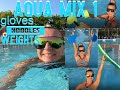 AQUA AEROBIC MIX: WEBBED GLOVES, DUMBBELLS AND POOL NOODLES. Combo 1: 60 minutes.