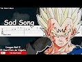 Dragon Ball Z OST - El Sacrificio de Vegeta Guitarra Tutorial