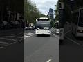 City Connect BS08VZ Custom Coaches 550 Seen Coming into North Melbourne Station on Rail Replacement