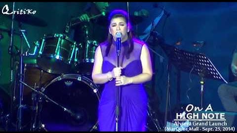 REGINE VELASQUEZ - Where Do I Begin (Love Story) (On A High Note Concert!)