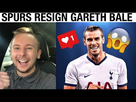 GARETH BALE SIGNS FOR SPURS!!!?? I can’t honestly believe it.. FINALLY!! 😱