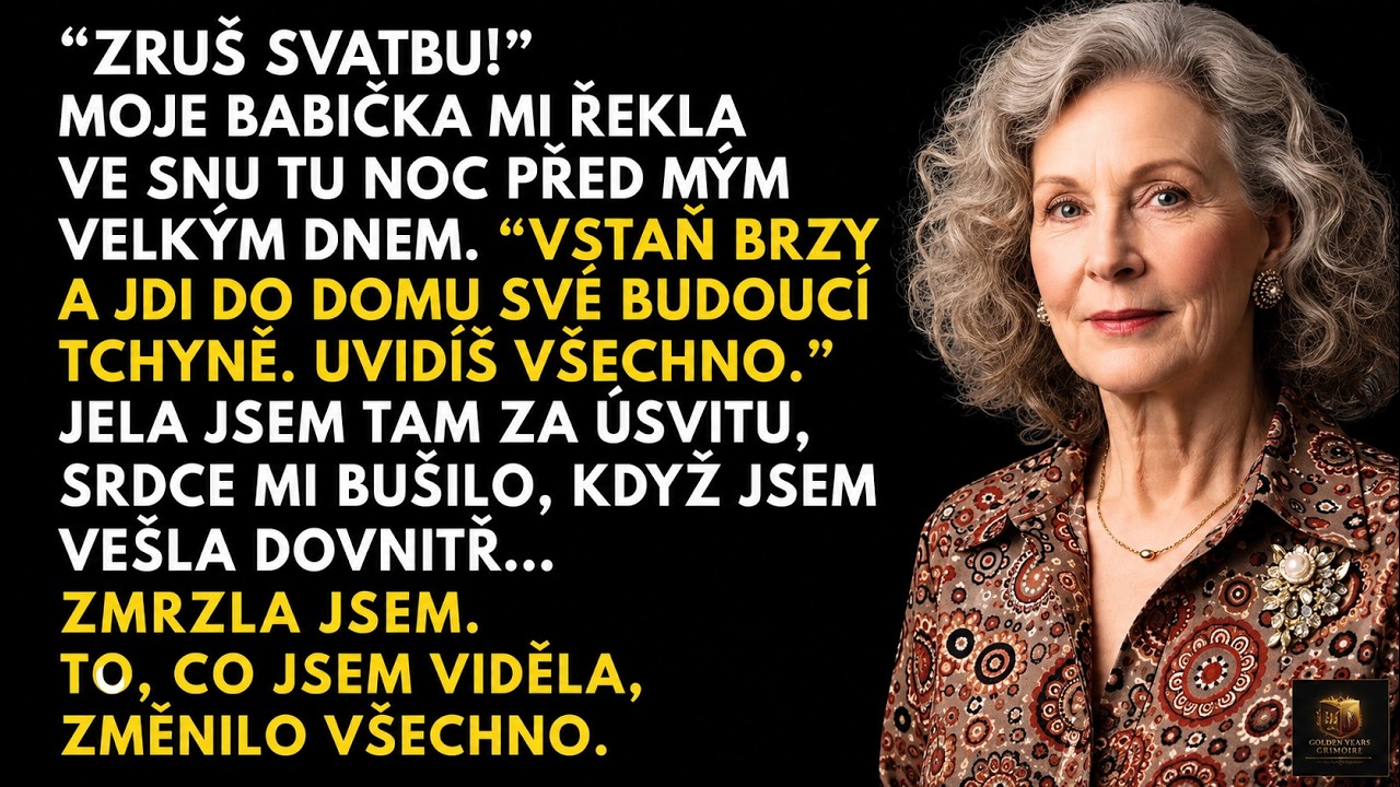 Nejkrásnější žena na plese se rozesmála a překročila křehkou starou ženu, která právě upadla na okraji tanečního parketu. „Nechte ji sedět tam, kde spadla,“ řekla. „Není to nikdo.“ A pokračovala...