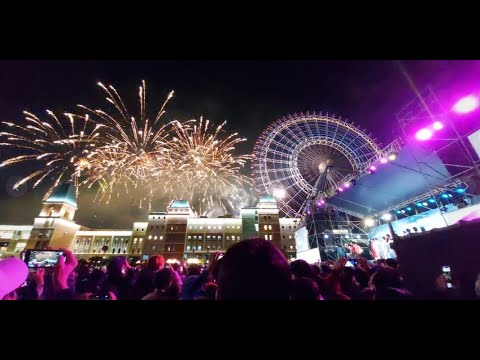2021台中麗寶跨年煙火秀❤️一起跨年倒數⌛️『祝大家新年快樂拉～🎉😄✌』  ｜6000發壯觀的璀璨煙火秀｜270度環繞景觀煙火｜超感動😭｜【小草日常】