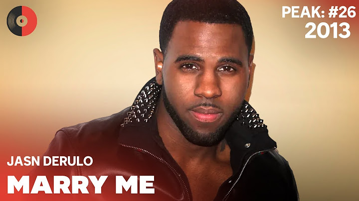 Jason Derulo - Marry Me | 2013 Top Songs | Lyrics