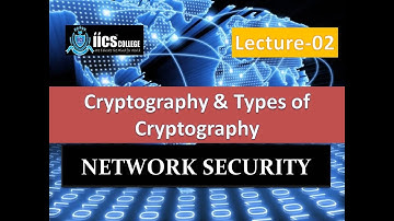 Cryptography|Types of Cryptography|Lecture-02||Bca 6th Sem||By Sarvesh Sir||IICS College