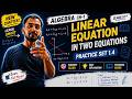 Class 10 Practice Set 1.4 |Chapter 1 Linear Equations in Two Variables | SSC 10th Maths - 1