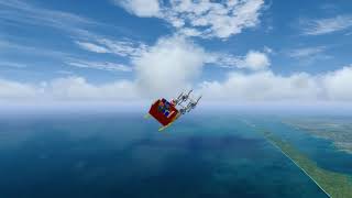 Flying Santa`s Sleigh on P3D V4.5 screenshot 3