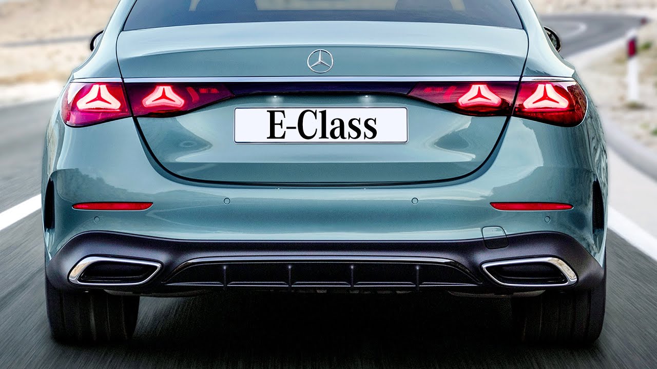 ⁣New Mercedes E-Class 2024 – The Most High-Tech Midsize Sedan Ever