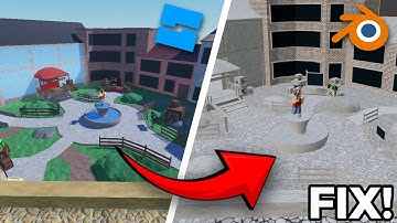 FIX Roblox Studio to Blender Map Textures (Easy Exporting Guide)