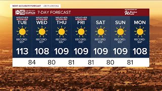 Steady heat to start off October in the Valley