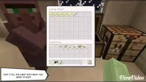 Minecraft (PS4) tu21 duplication glitch! Any item