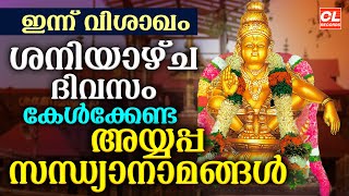 ശനിയാഴ്ച ദിവസം കേൾക്കേണ്ട അയ്യപ്പ സന്ധ്യാനാമങ്ങൾ | Sandhyanamam Malayalam | Ayyappa Songs Malayalam