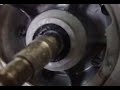 Leak test on a Puch SR 150 engine / Druckprüfung an einem Puch SR150-Motor