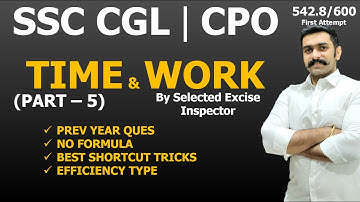 Time & Work | समय और कार्य | Shortcut Best Short Tricks | Part5 | MasterG Education | Nishant Kapoor