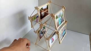 DIY! Useful Diy Ideas - Make Swing Wheel Photo Frame - 스윙 휠 사진 프레임을 만드는 방법