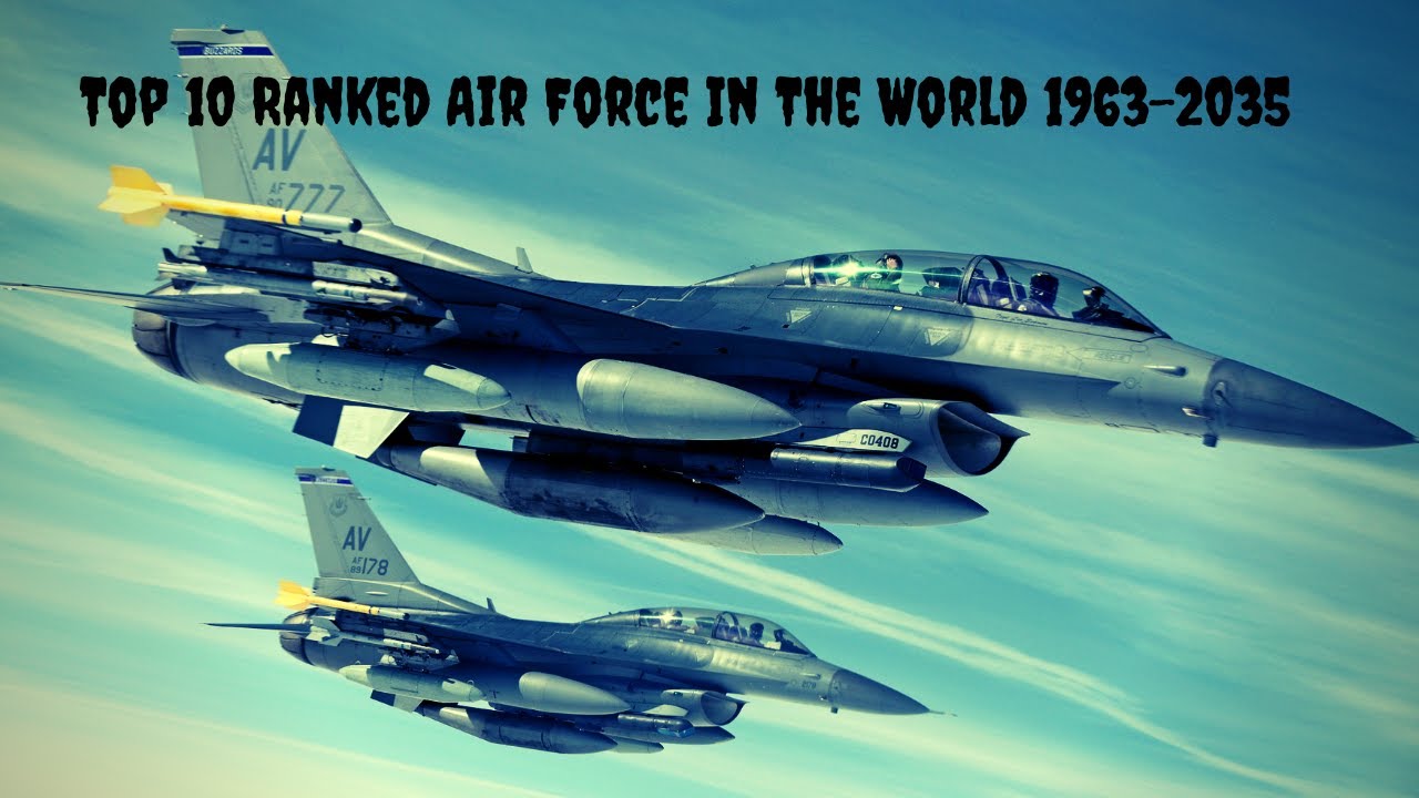 Top 10 Air Force In The World 19632035 YouTube