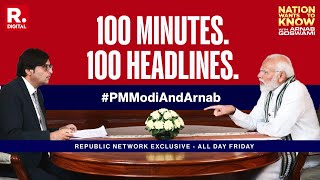 PM Modi And Arnab: First Glimpse Of Nation's Most Awaited Interaction | Full Episode Tomorrow