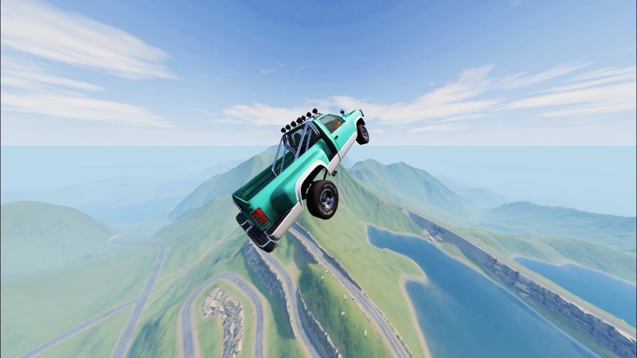 BeamNG.Drive - instantly accelerate a vehicle to 1000 MPH #16