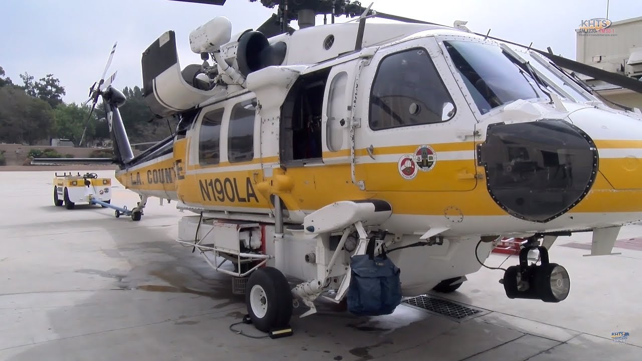 Brush Fires To Airlifts How L.A. County Fire Helicopters Respond From