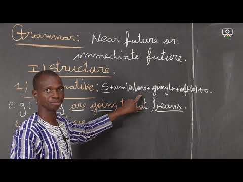 CourseTleD English Grammar lesson01 Seq01 Near future or immédiate future