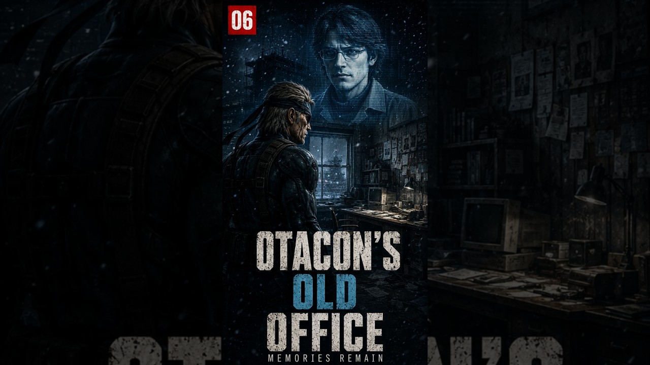 Snake Finds Otacon's Old Office | Metal Gear Solid 4