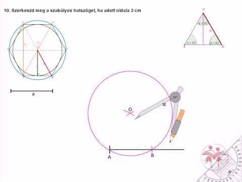 Videó: Hogyan Rajzoljunk Meg Egy Szabályos Hatszöget