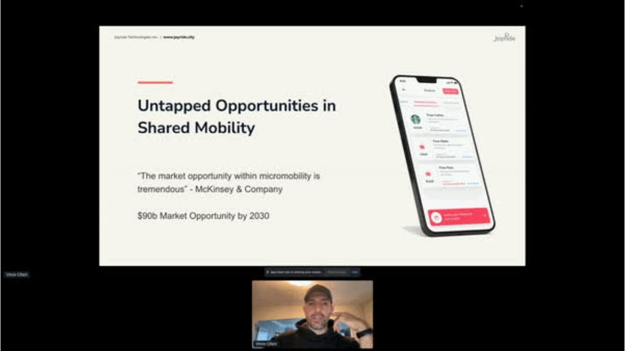 Untapped Opportunities in Shared Mobility - Vince Cifani from Joyride on Micromobility World