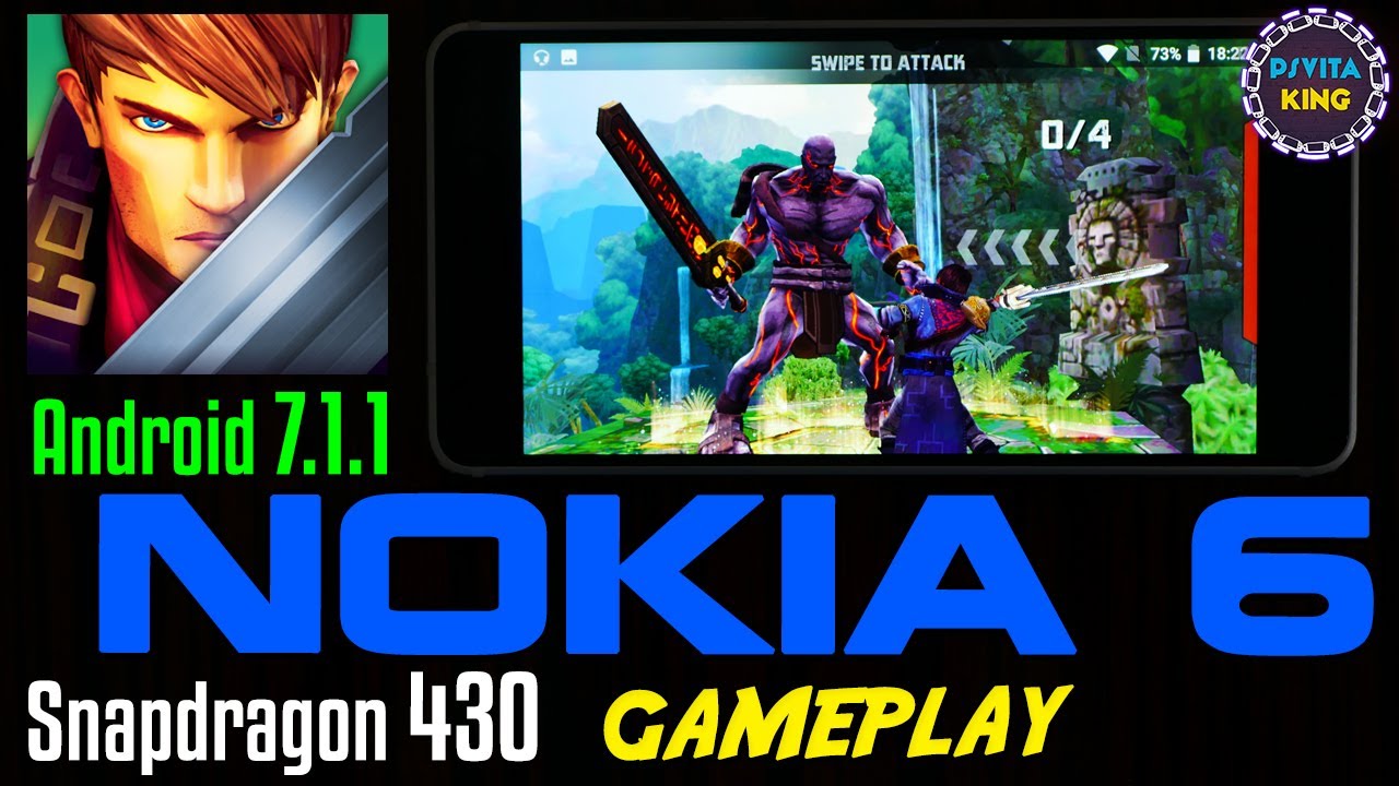 🕹️Stormblades NOKIA 6/Android 7.1.1/Snapdragon 430 GamePlay | 📱NOKIA 6 Gaming