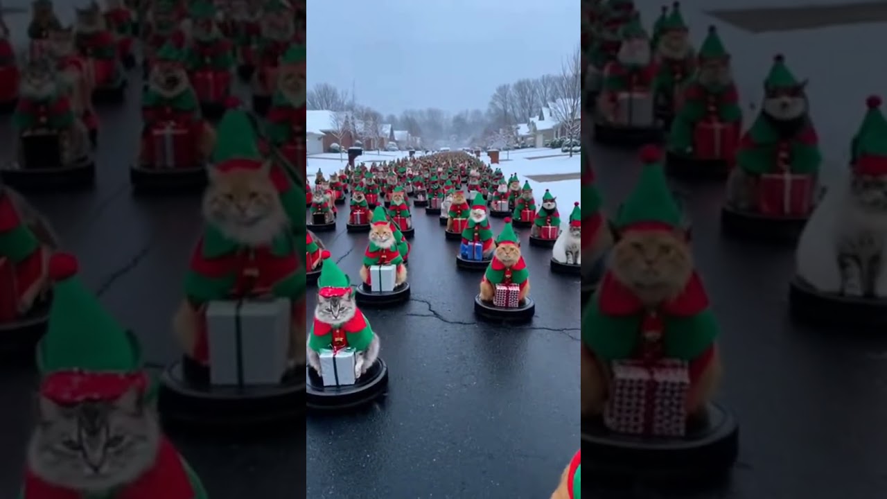 It's Meow-mas season 😹