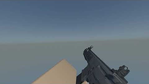 M13 Reload Animation, {Blender};