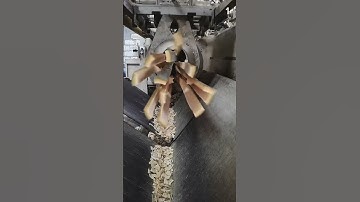 Simple Smart Idea to Split Bamboo Using a Unique, Creative, Super Sharp Tool #Shorts