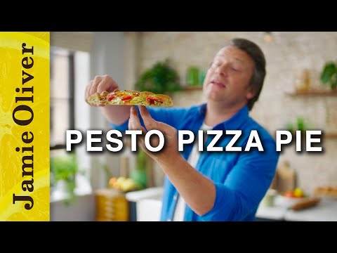 Traybaked pesto pizza pie | jamie oliver