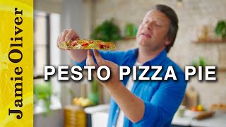 Traybaked Pesto Pizza Pie | Jamie Oliver